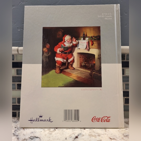 'Twas The Night Before Christmas Book featuring a Coca-Cola Santa Tribute - Picture 2 of 5